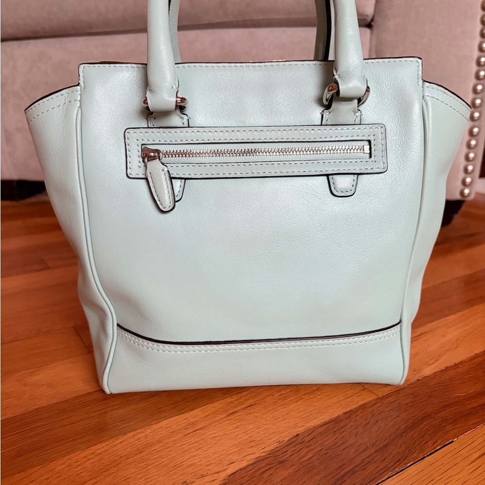 Coach Mint Tanner Tote Bag - Picture 2 of 11
